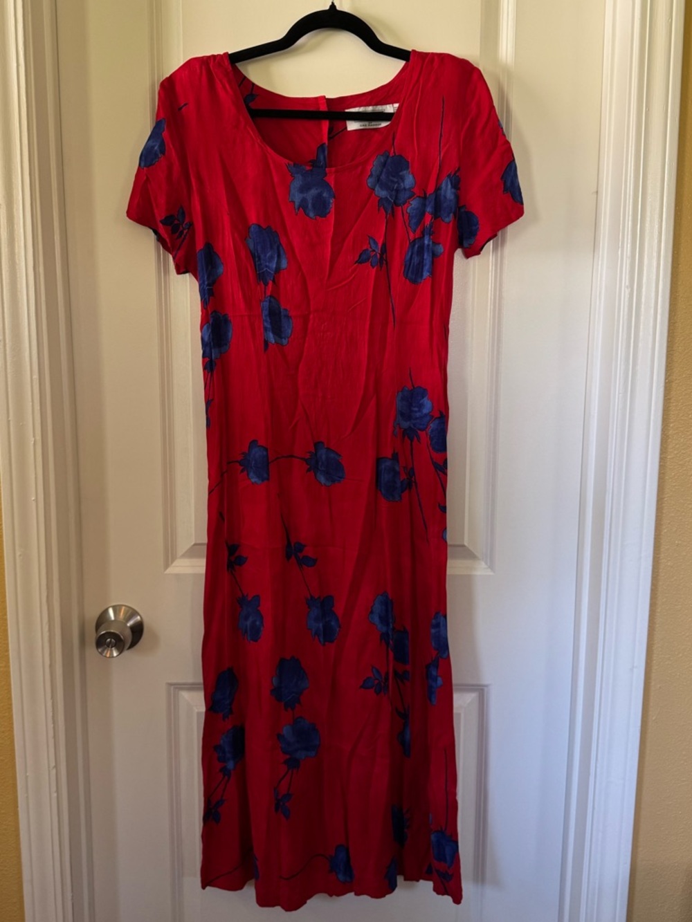 Vintage Sag Harbor Floral Midi Dress - Size 12